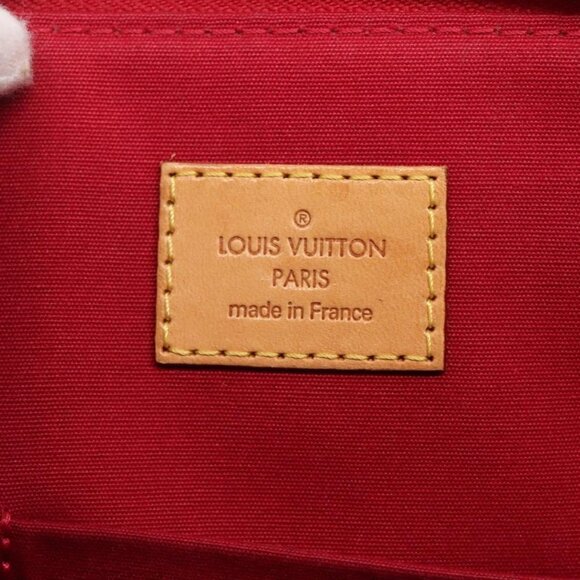 LOUIS VUITTON Monogram Vernis Bellevue PM Bag Pomme D'amour M93583 Auth 121048 - Picture 10 of 16